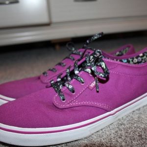Magenta Vans
